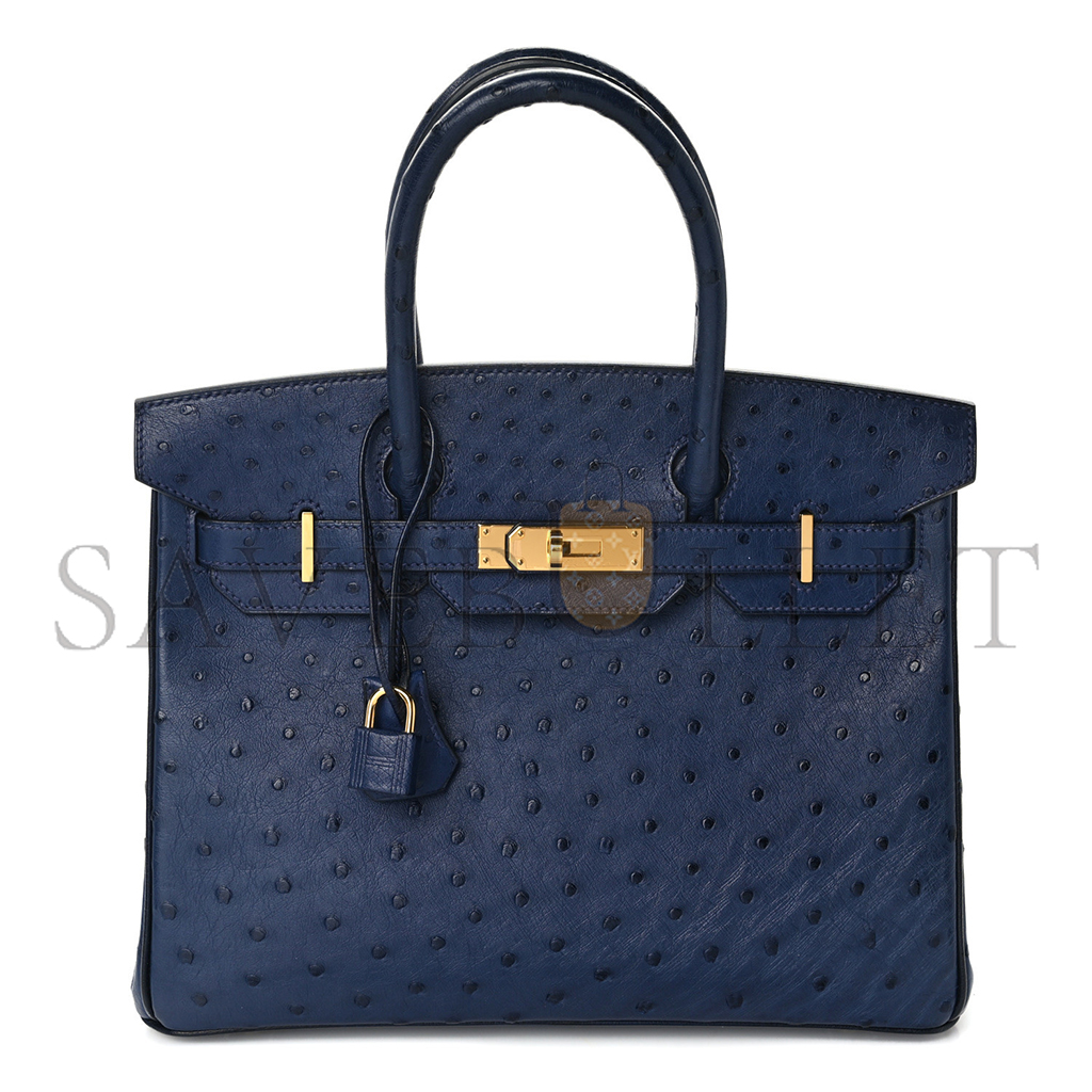 HERMES MASTER BIRKIN 30 BLUE IRIS 1232356 (30*24*16cm)